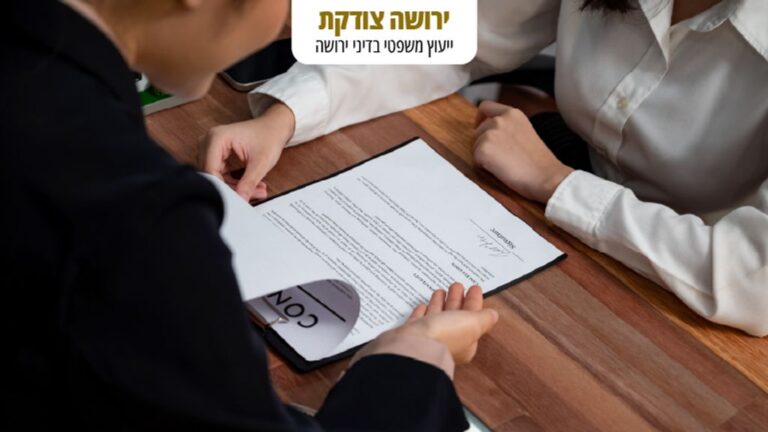 ירושה צודקת - חלוקת ירושה בין יורשים