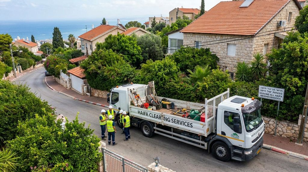 פינוי פשוט משאית מפנה דירות בחיפה