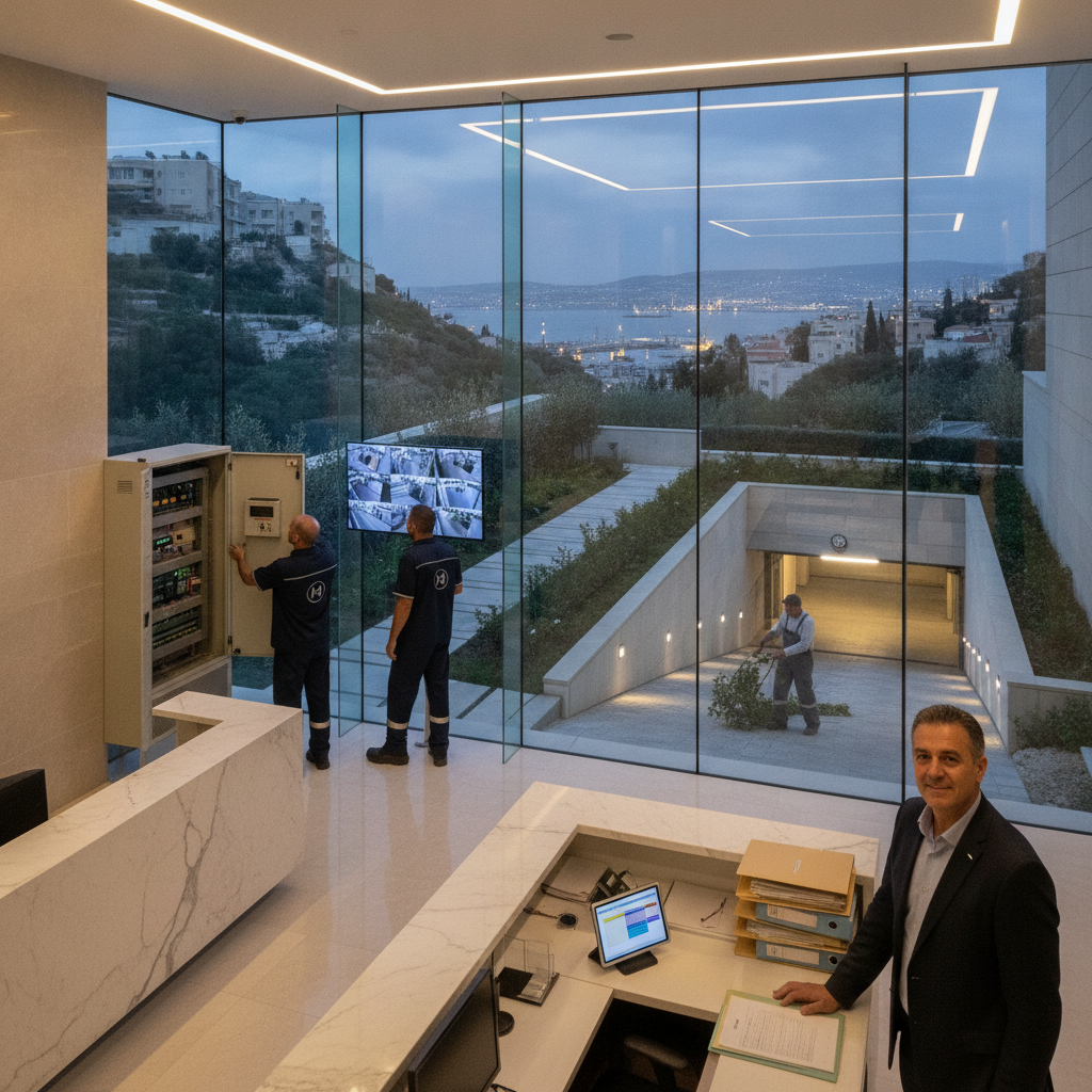 ניהול בניינים בחיפה,אחזקת מבנים,ועד בית מקצועי,שירותי ניהול ואחזקה